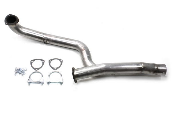 3" Mid-Pipes Natural Stainless Steel